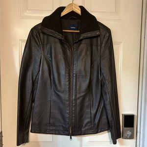 Reitmans faux leather jacket